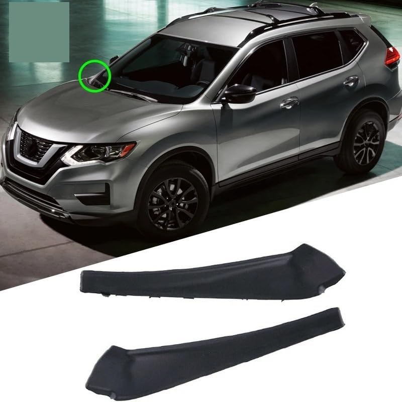 Wivplex Windshield Wiper Cowl Extension Trim for Nissan Rogue - Image 4