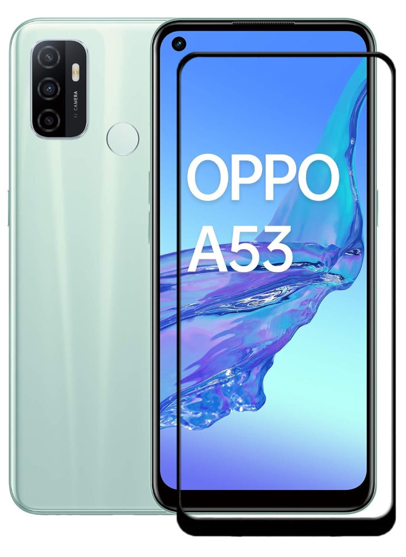 ACLIX Antistatic ESD Dustproof Premium Quality High Definition Tempered Glass Screen Protector Designed For Oppo A53 - Image 1