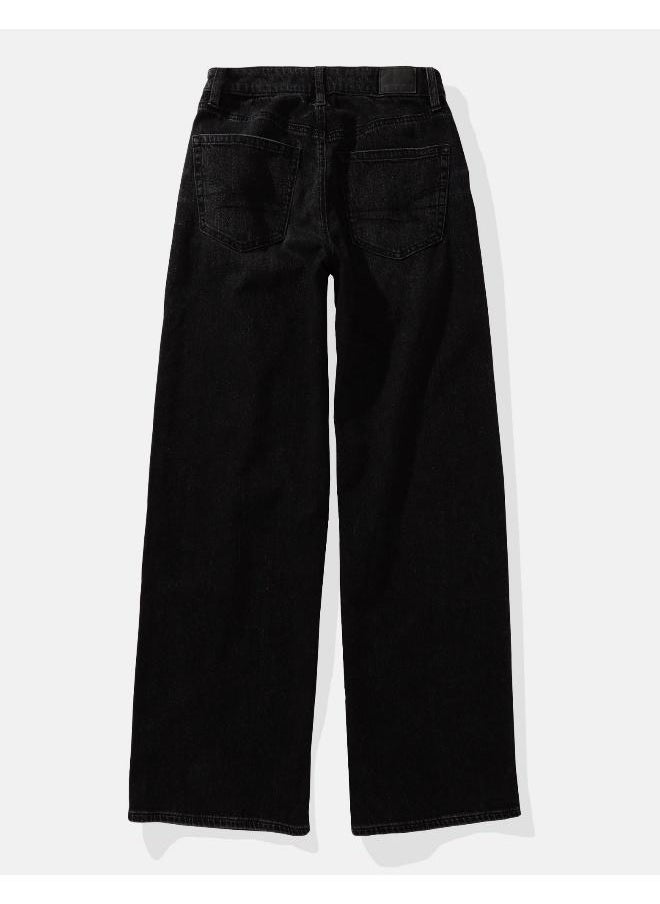 American Eagle AE Strigid Super High-Waisted Baggy Wide-Leg Ankle Jean  - Image 4