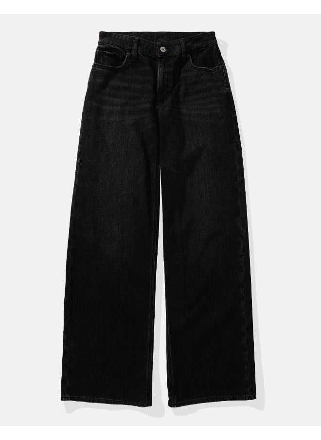 American Eagle AE Strigid Super High-Waisted Baggy Wide-Leg Ankle Jean  - Image 3