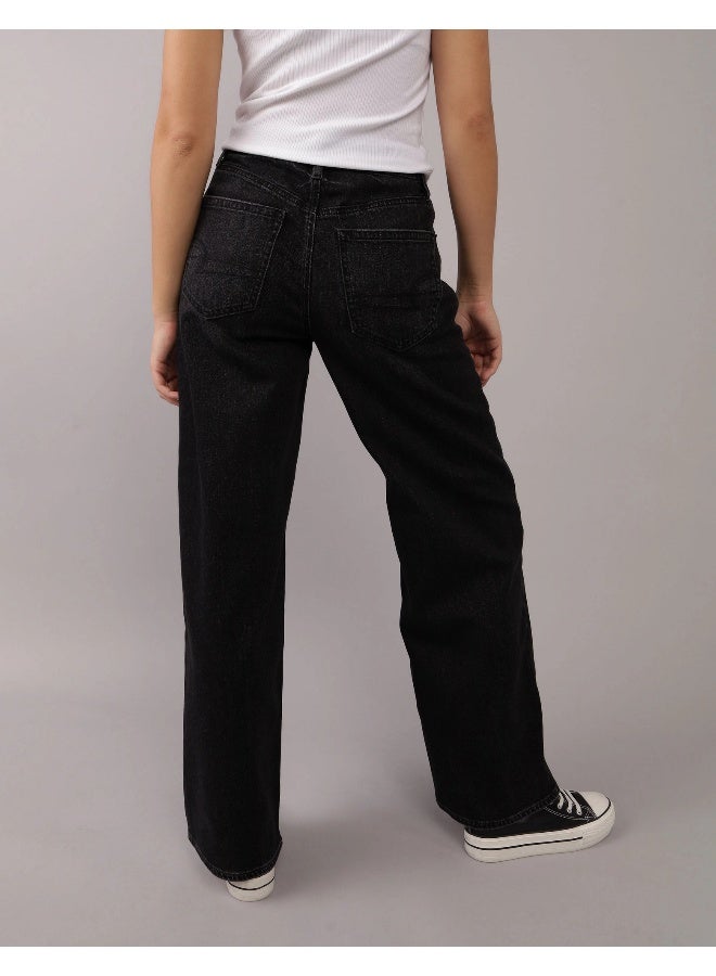 American Eagle AE Strigid Super High-Waisted Baggy Wide-Leg Ankle Jean  - Image 4