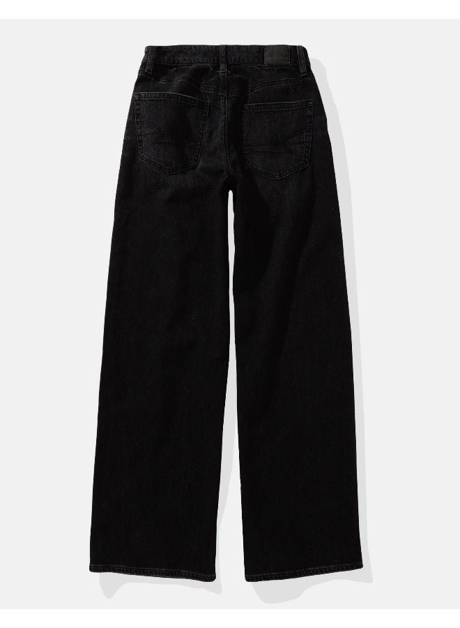 American Eagle AE Strigid Super High-Waisted Baggy Wide-Leg Ankle Jean  - Image 2