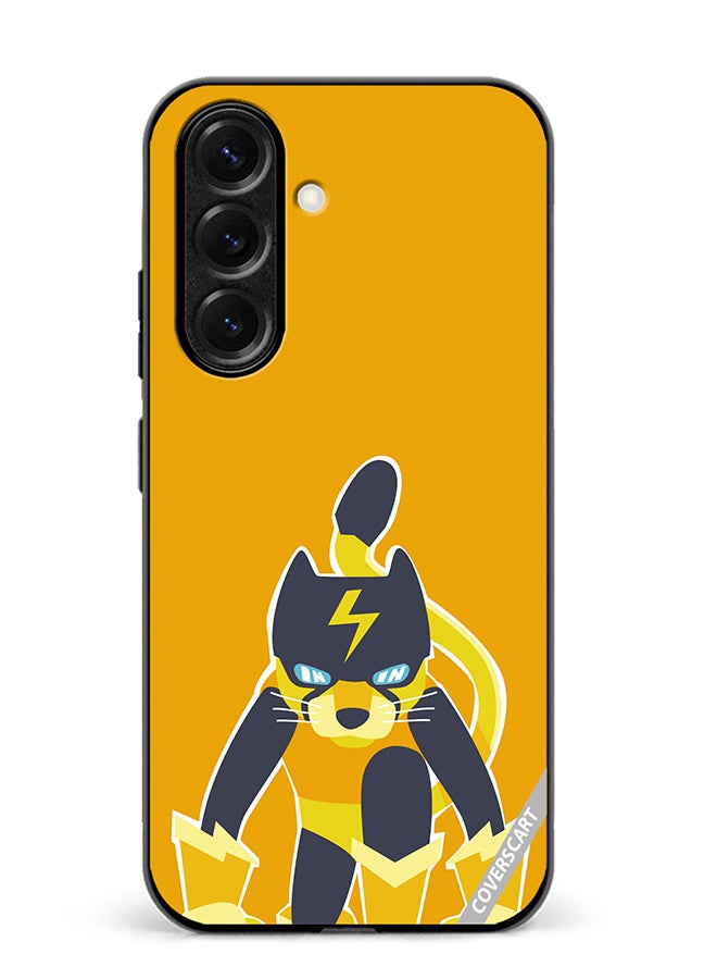 VR CREATIVE Protective Case Cover For Samsung Galaxy S25 Plus Super Cat Design Multicolour