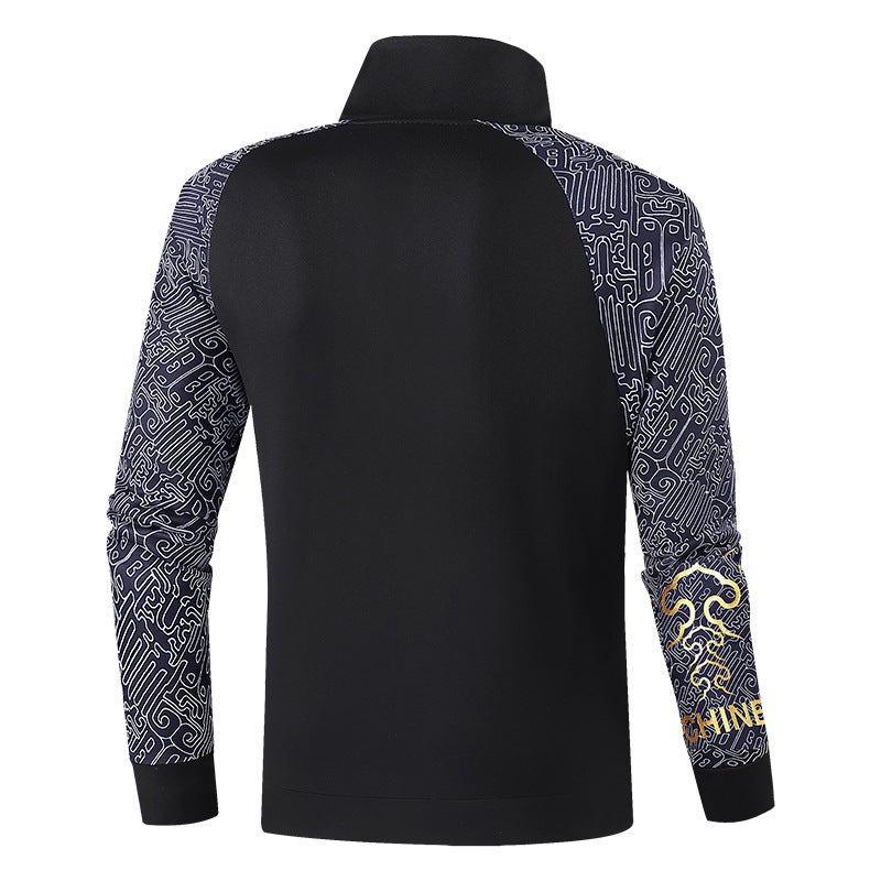Parent-Child Sportswear Physical Examination Clothes Coach Clothes Boys And Girls Group Clothes Activity Clothes Coat Printing - Image 4
