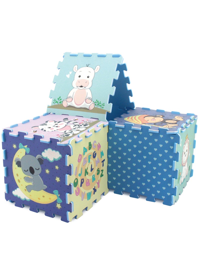 Sunta Sunta - Sweetie Animals Puzzle Mat 9pcs  - Image 2