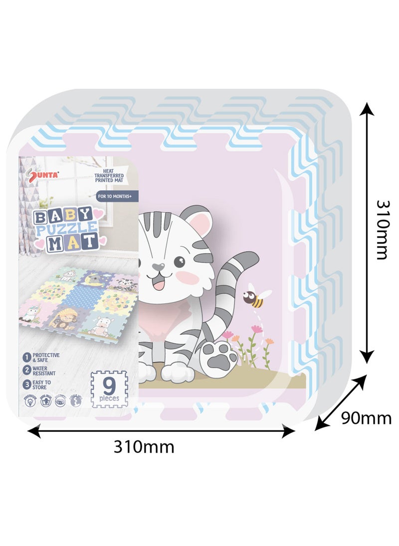 Sunta Sunta - Sweetie Animals Puzzle Mat 9pcs  - Image 4