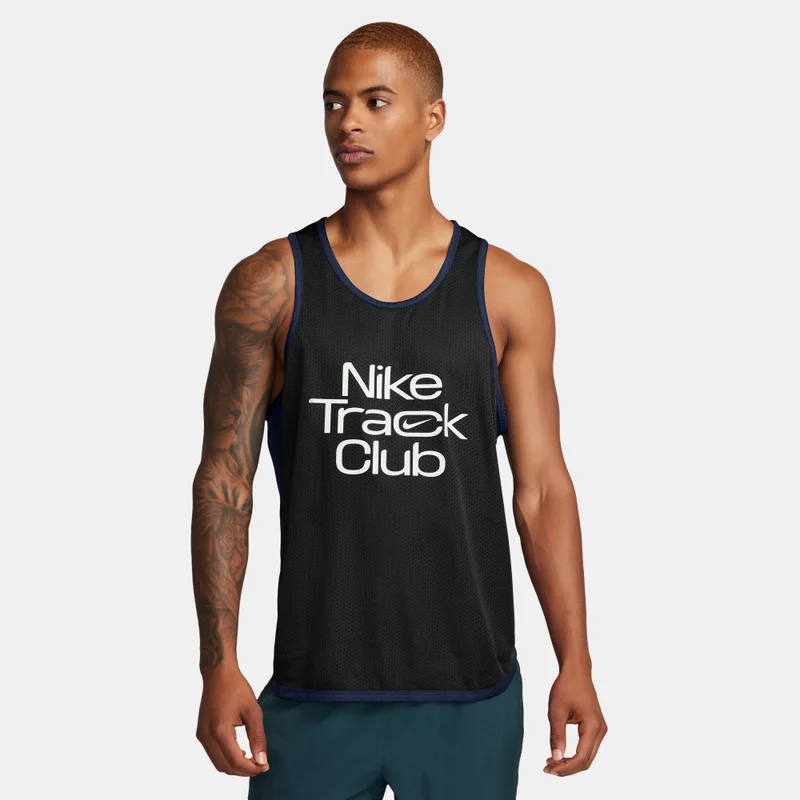 نايكي Men's Track Club Dri-FIT Running Tank Top