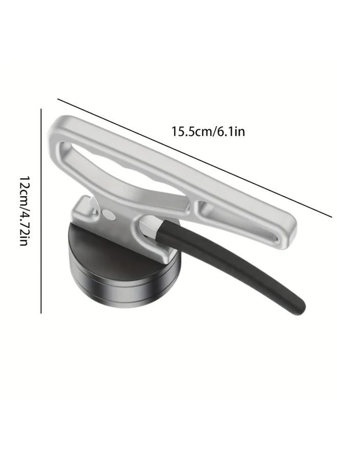 Black Magnetic Picking Tool Heavy Duty Quick Release Portable Material Collector - Image 3