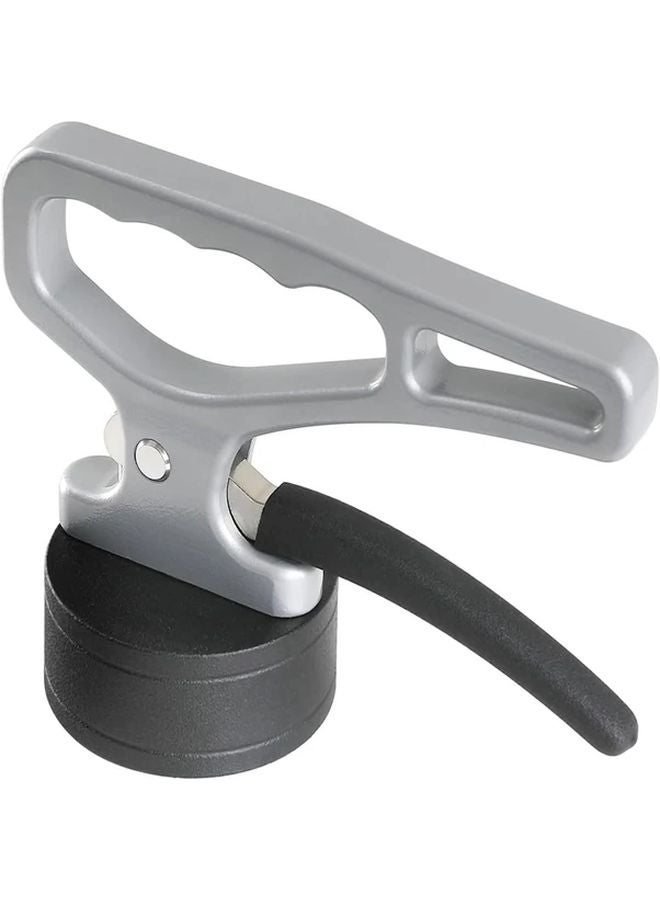 Black Magnetic Picking Tool Heavy Duty Quick Release Portable Material Collector - Image 1