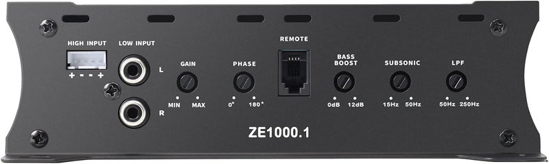AUDIOZERONE ZE1000.1 2000W Monoblock Class D MOSFET Car Audio Amplifier - Image 3