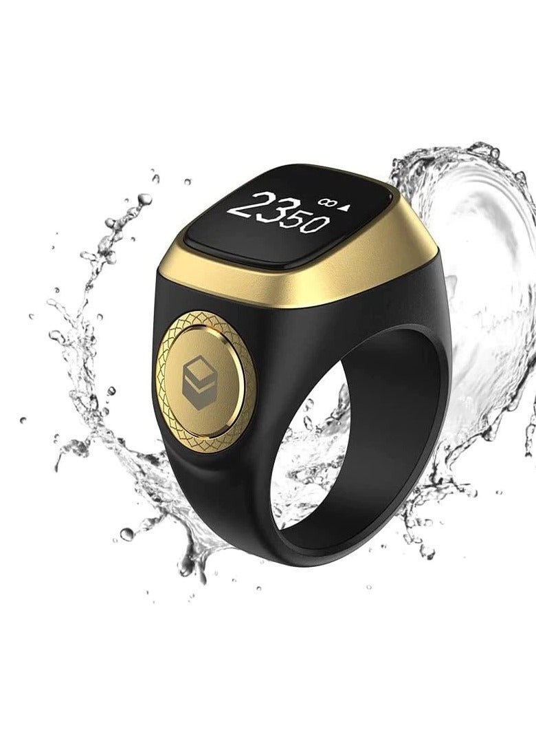 Smart Tasbih Zikr Lite Ring 20mm  Black - Image 2