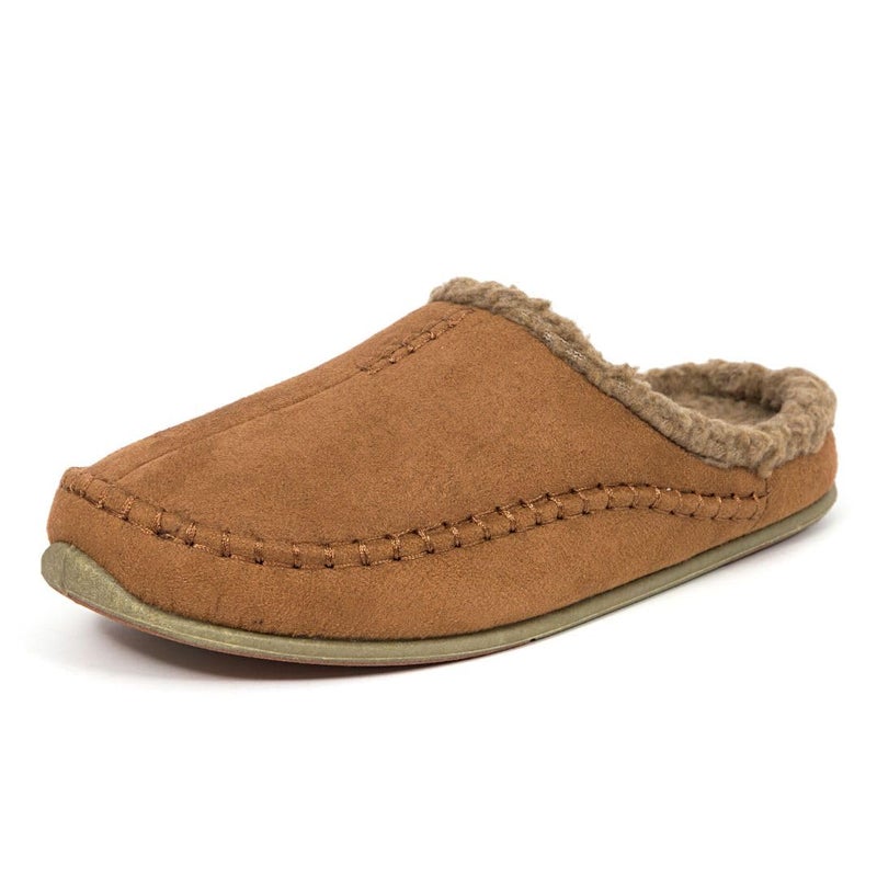 Deer Stags Unisex Nordic Microsuede Slipper Chestnut Mens 7 US Medium
