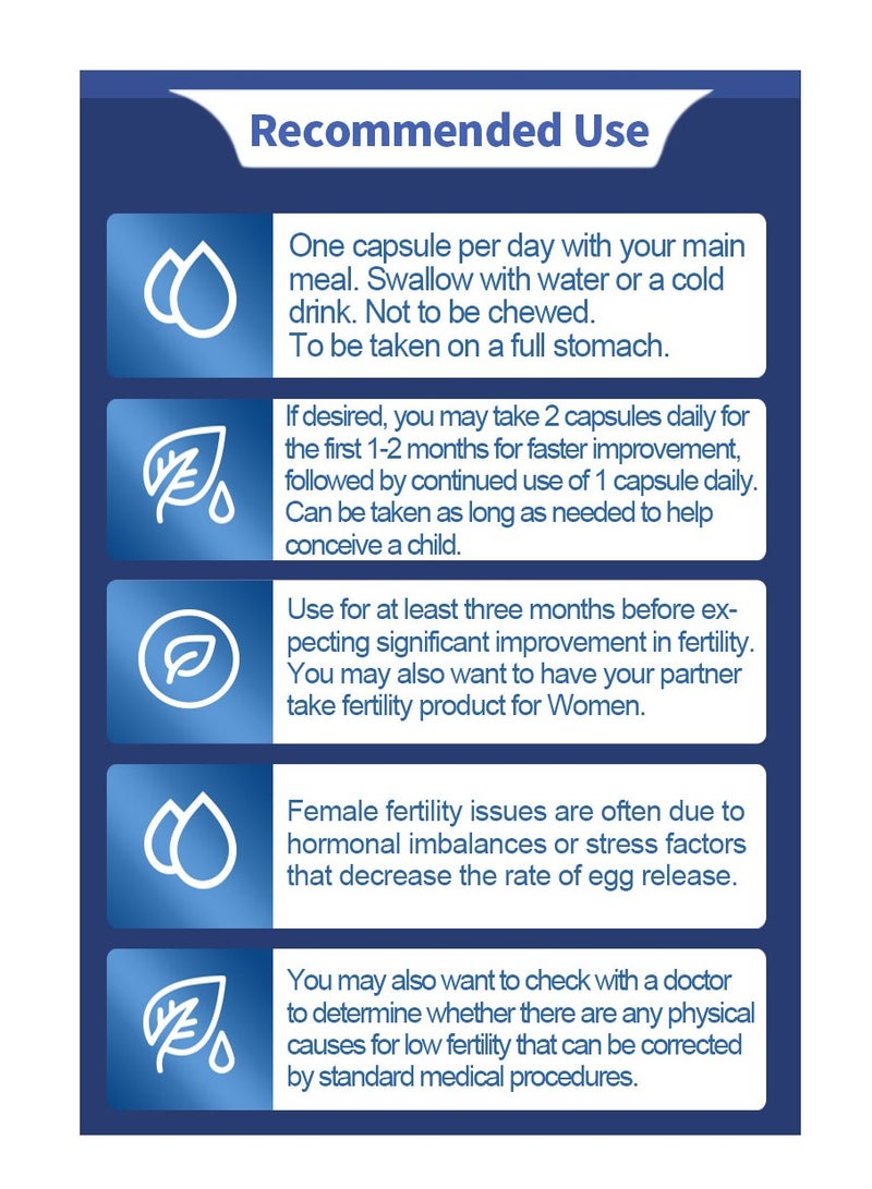 وينز تاون كبسولات الحمل للرجال - ويلمان مكمل ويلمان لخصوبة الرجال، 600 ملغ * 10 كبسولات - Image 4