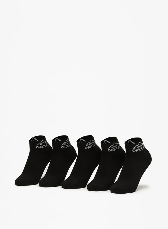 شو اكسبرس Printed Ankle Length Socks - Set of 5