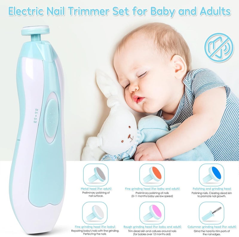 NEWHEY Baby Healthcare and Grooming Kit, Portable Baby Safety Care Set, Baby Essentials kit for Newborn (Blue 26 in 1) - Image 2