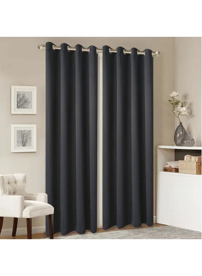 Double Sided Non Reflective Blackout Cloth With Stainless Steel Ring 52 X 54 Inch Black - Image 4