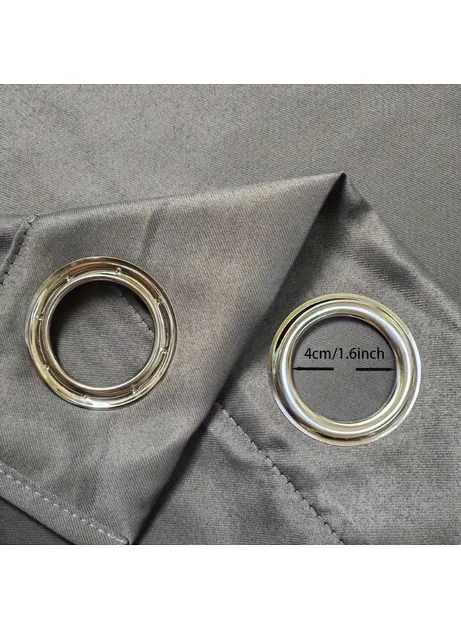 Double Sided Non Reflective Blackout Cloth With Stainless Steel Ring 52 X 54 Inch Black - Image 2