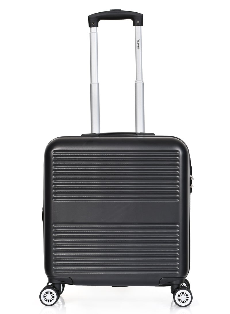 Waves Luggage Cabin size 16 inch Black - Image 1