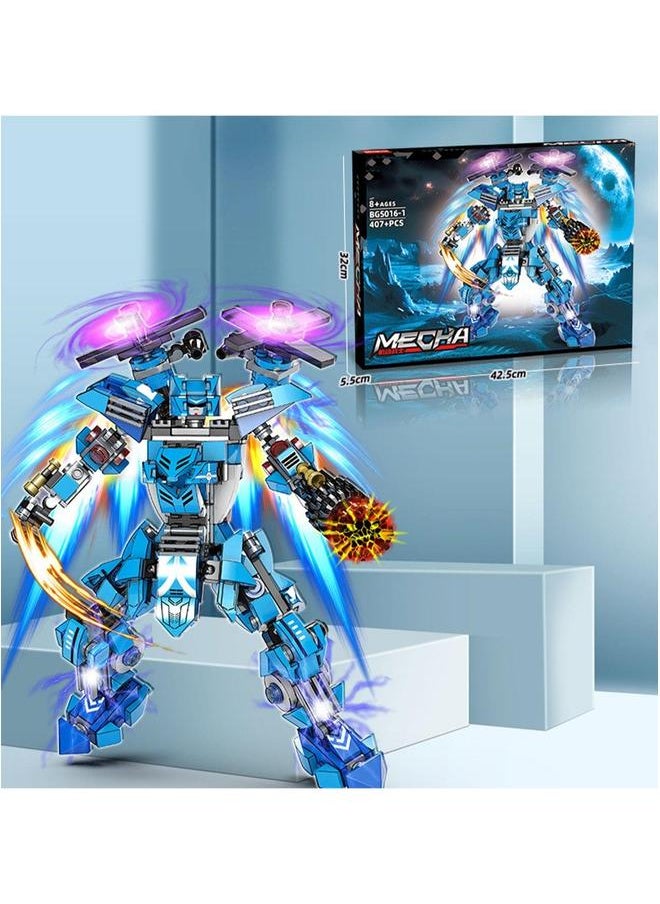 Mechanical Mecha 407pcs Assembly Set Toys, Building Block Game, Best Learning And Role-Playing, Suitable For Gifts  - Image 2