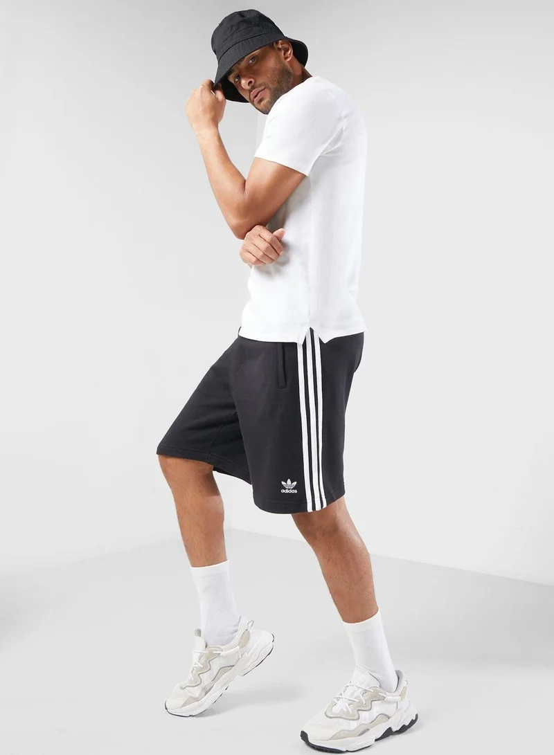 Adidas 3-STRIPE SHORT Black Originals Men SHORTS