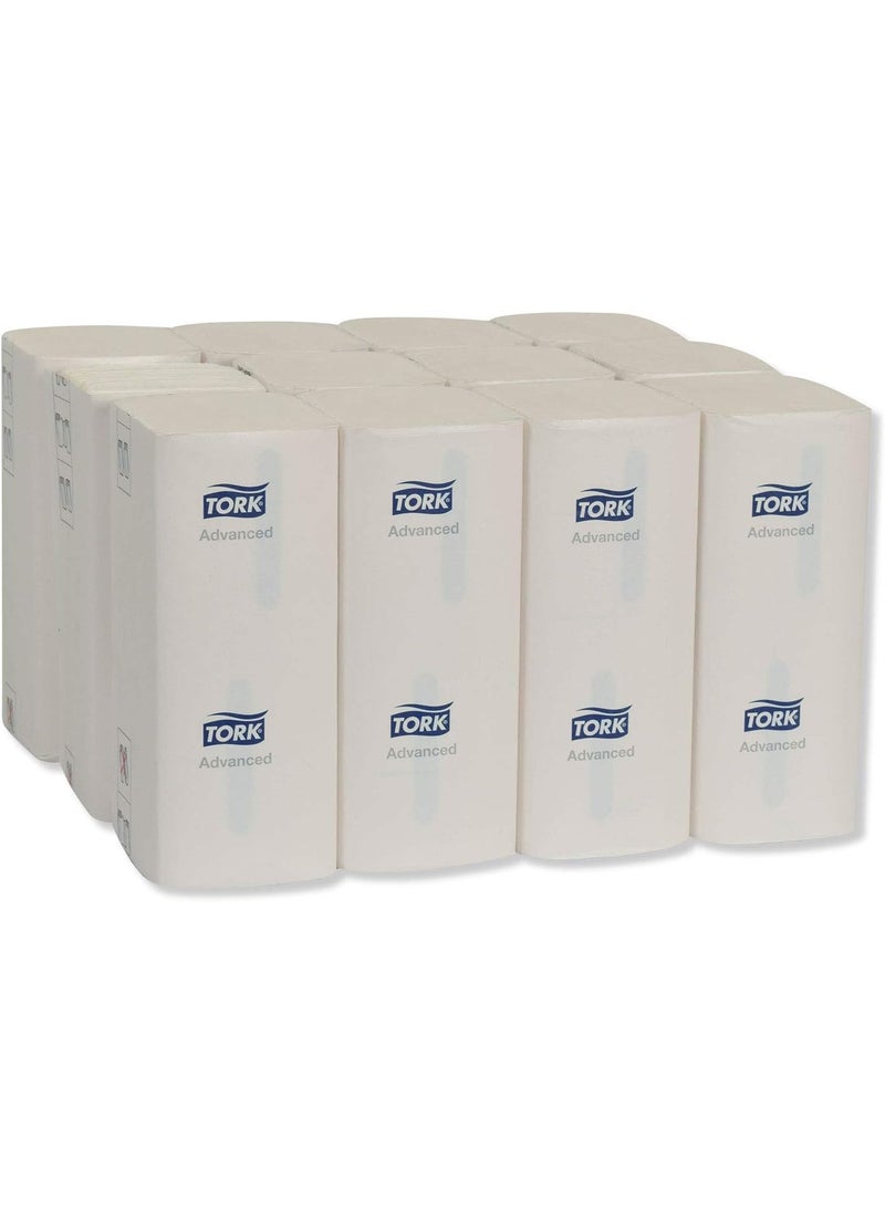 Tork Tork 105065 PeakServe Continuous Hand Towel 791 x 885 White 410 WipesPack 12 PacksCarton  - Image 2