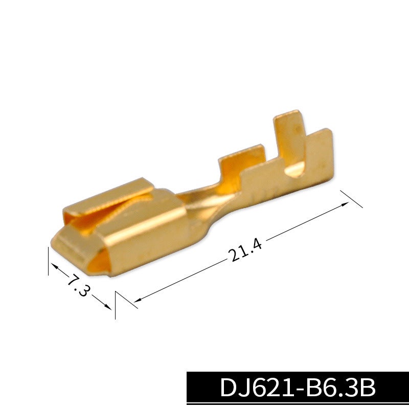 Generic 6.3Mm 1 2 3 4 6 8 12 14P Car And Motorcycle Connector Male And Female Butt Plug-In Terminal | Best Price KSA | Riyadh, Jeddah Generic 6.3Mm 1 2 3 4 6 8 12 14P Car And Motorcycle Connector Male And Female Butt Plug-In Terminal | Best Price KSA | Riyadh, Jeddah