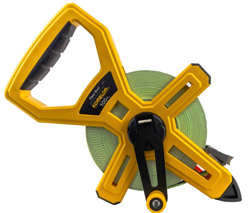 KOMELON Komelon 6611 Open Reel Fiberglass Tape Measure, 100-Feet  - Image 3