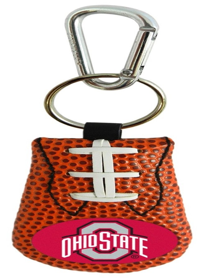 GameWear NCAA Ohio State Buckeyes Classic Football Keychain, One Size, Brown - Image 2