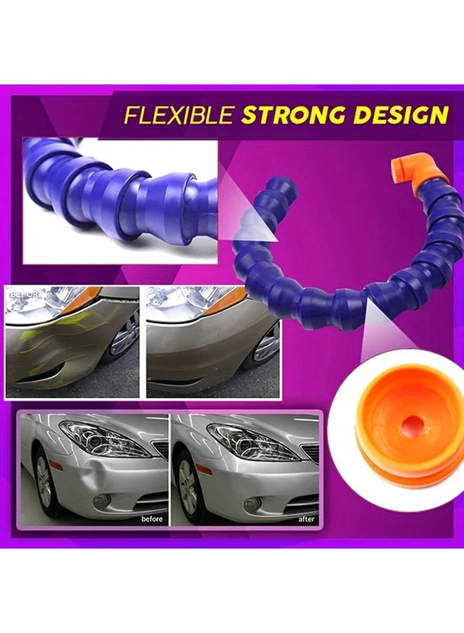 Blue Dual Head Suction Cup Air Pump Puller Car Dent Repair Tool Scratch Removal For Vehicle Dents Fixing Uncharged - Image 4