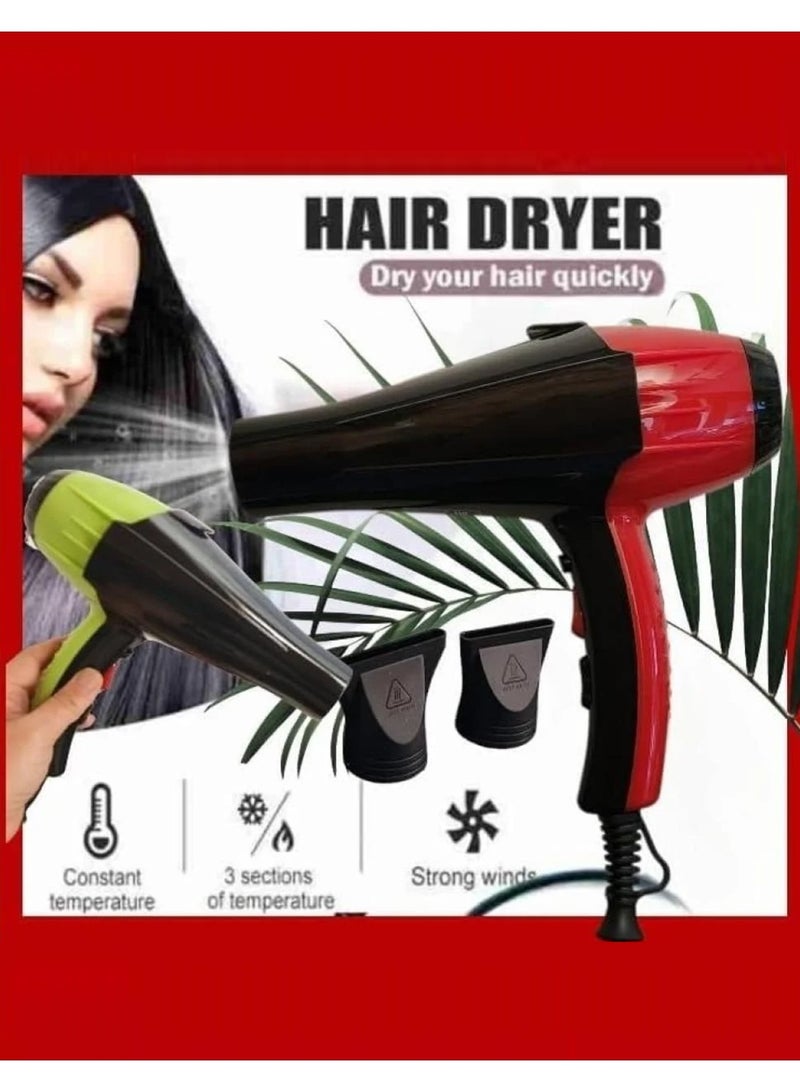 Denx Professional Hair Dryer 3500W for Fast Drying and Salon Styling - Smart Air Design & Powerful Airflow -- 3-Pin Plug - Image 5