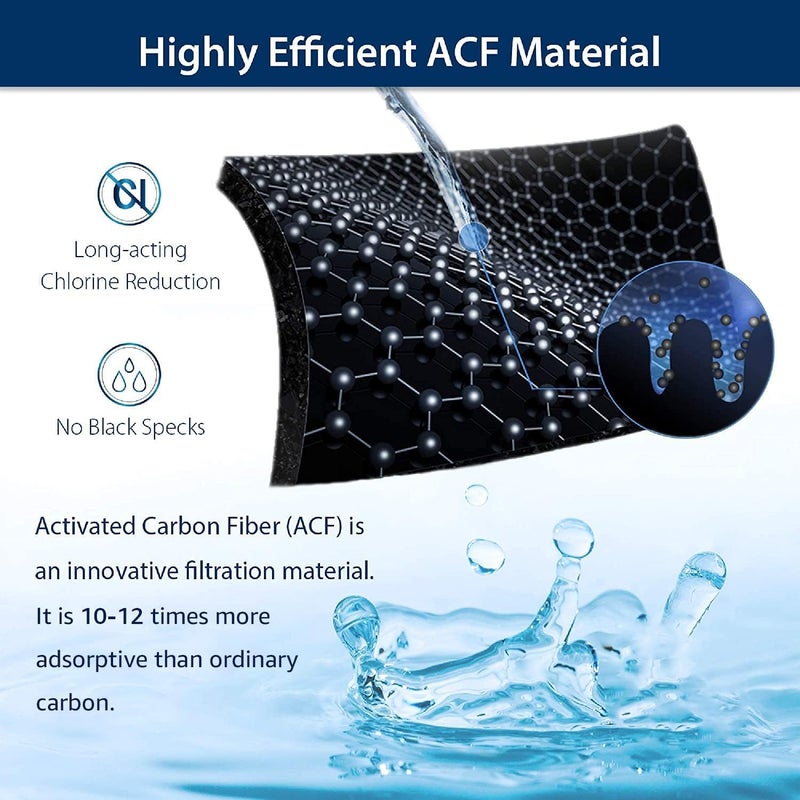 Waterdrop Water Filter for Sink Faucet, NSF Certified Water Purifier, 320 Gallon Tap Water Filter for Kitchen Sink, Reduces Chlorine, Lead-Free Material, Faucet Mount Water Filtration System 4 Filters - Image 5