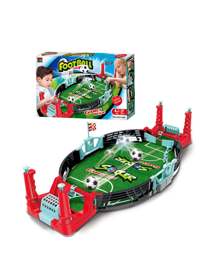 KASTWAVE Mini Table Soccer Game, Football Table Interactive Game, Table Top Foosball Desktop Sport Board Game for Adults Kids Family Game Night Fun - Image 1