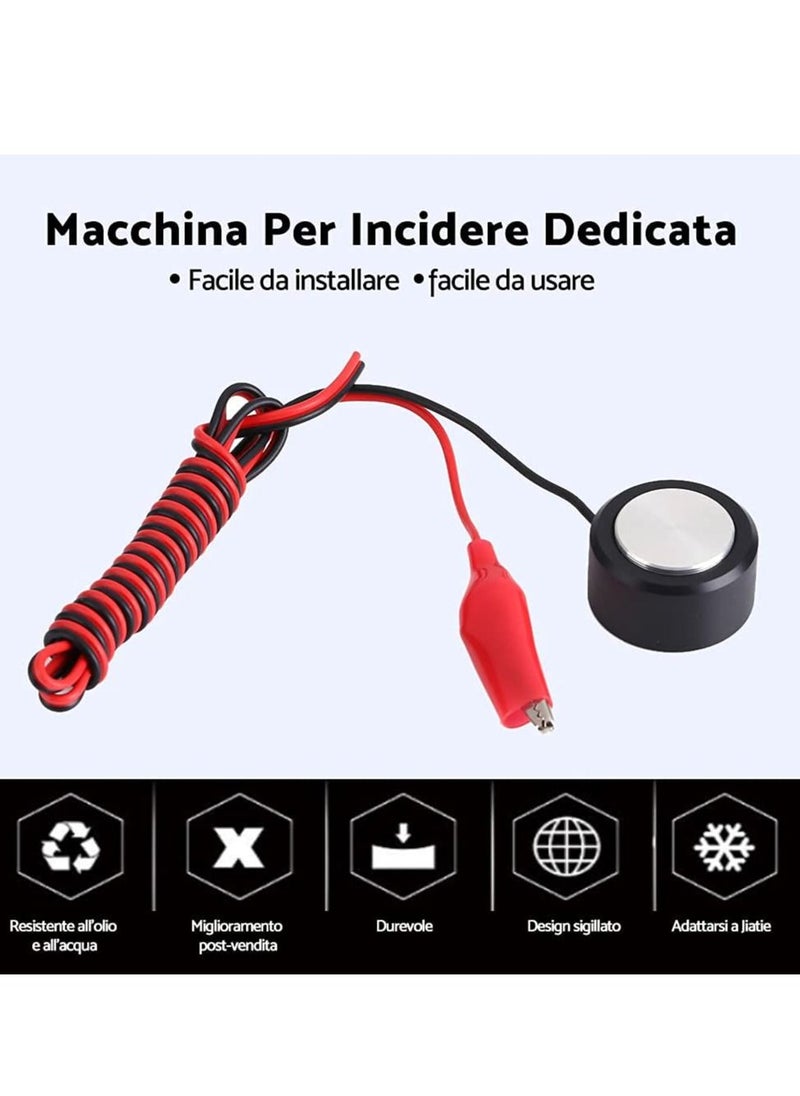 KASTWAVE - CNC Touch Plate, Z-Axis Router Tool Setting Probe, Milling CNC Engraving Machine Auto-Check Instrument Setting Probe, Universal Engraving Machine Tool Setter - Image 1