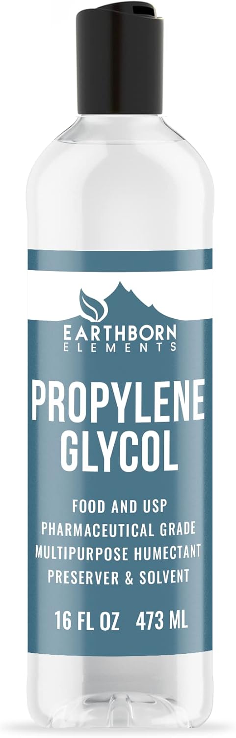 Earthborn Elements Propylene Glycol 16 fl oz, Pure & Undiluted, No Additives