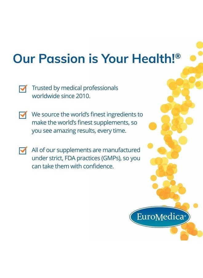 Euromedica - EuroMedica Healthy Cholesterol and Triglycerides - 60 Capsules - Clinically Studied Amla - Supports Healthy HDL & Triglyceride Levels - Non-GMO, Vegan, Kosher - 30 Servings - Image 1