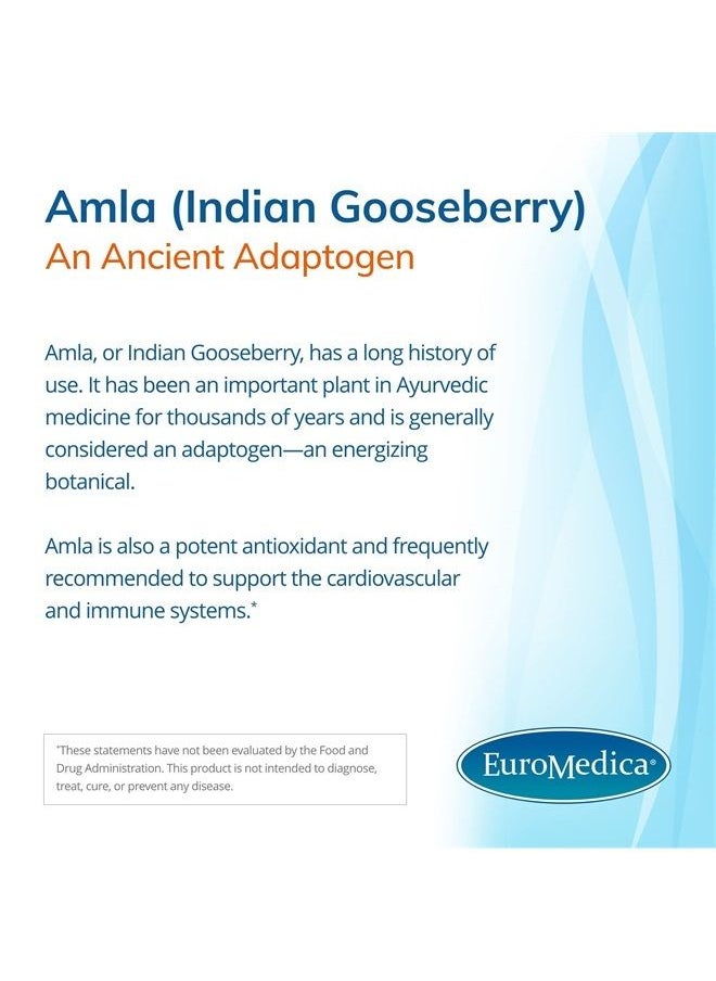 Euromedica - EuroMedica Healthy Cholesterol and Triglycerides - 60 Capsules - Clinically Studied Amla - Supports Healthy HDL & Triglyceride Levels - Non-GMO, Vegan, Kosher - 30 Servings - Image 1