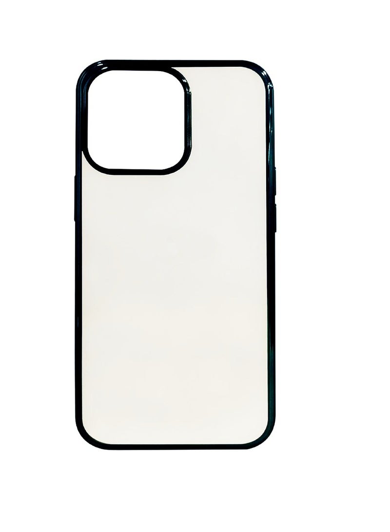 DIGI CORE iPhone 15 Plus Case Crystal Clear iPhone 15 Plus Case With Black Edge 6.7 inch Anti-Yellowing Military Drop Protection Shockproof Protective Phone Case 6.7 inch For iPhone 15 Plus