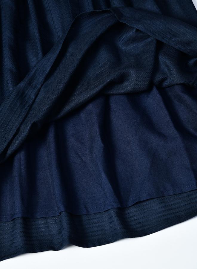 بيلا مودا فستان بيلا مودا بطول الركبة وأكمام بالون مطرزة - Image 5