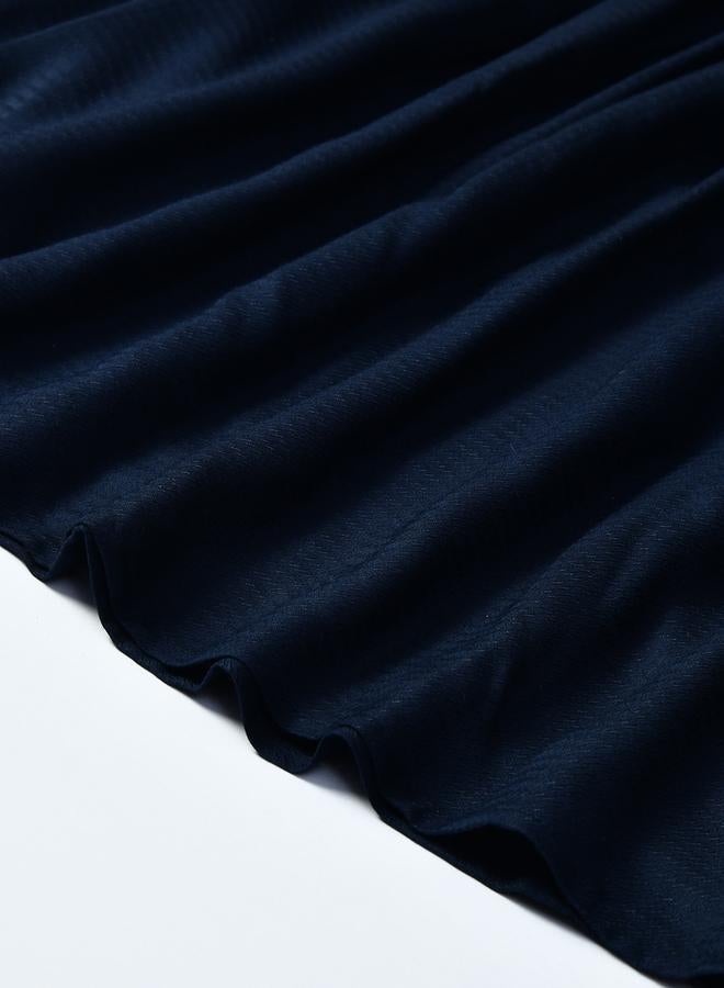 بيلا مودا فستان بيلا مودا بطول الركبة وأكمام بالون مطرزة - Image 4