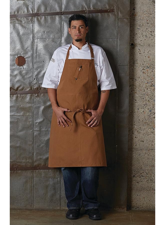 Chef Works Unisex Rockford Bib Apron - Image 5