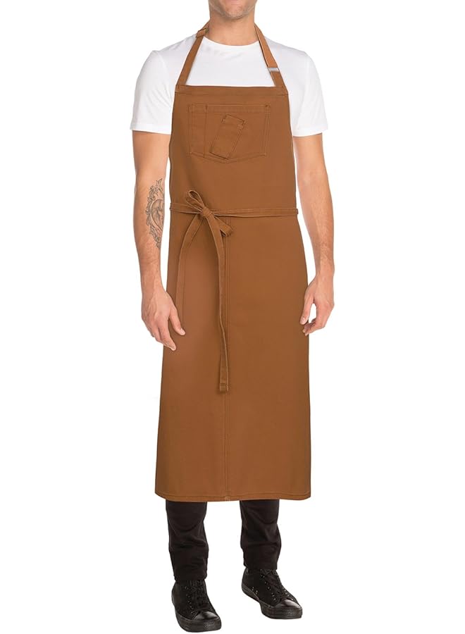 Chef Works Unisex Rockford Bib Apron - Image 2