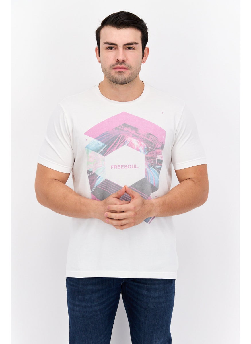 Men Crew Neck Short Sleeve Graphic Print Troon T-Shirt, Pink - pzsku/ZB33B02730D6D85479432Z/45/_/1737642068/1949961b-f589-4ebd-bc7b-82bd891dabaf