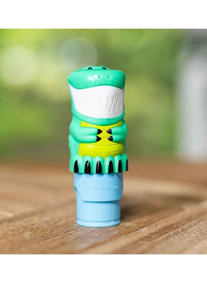 Melissa & Doug Sticker Wow! 24 Page Activity Pad and Sticker Stamper, 300 Stickers, Collectible Figure Fidget Toy for Arts Crafts - Dinosaur - Image 4