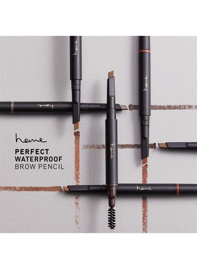 heme Perfect Waterproof Brow Pencil - Walnut Brown 0.02 oz - Image 1