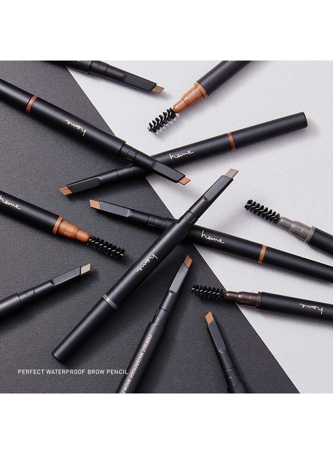 heme Perfect Waterproof Brow Pencil - Walnut Brown 0.02 oz - Image 3