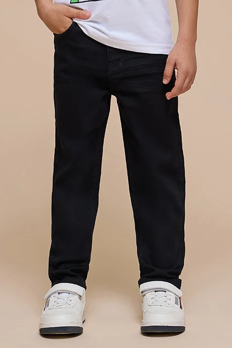 أر أند بي Faded Jeans with Button Closure