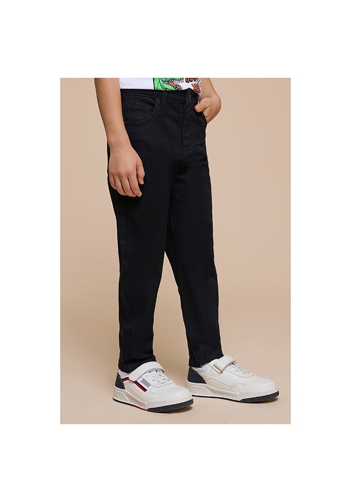 R&B Faded Jeans with Button Closure - Image 4