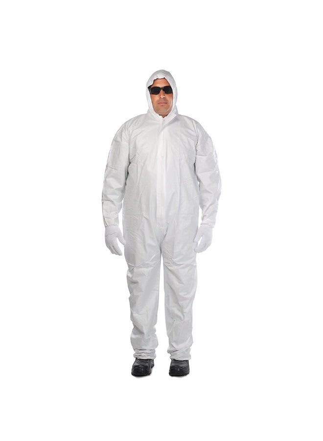 Vaultex Vaultex TDC Microporous Disposable Coverall 60GSM, White, 2XL  - Image 1