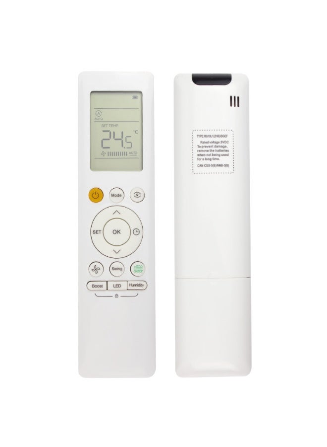 NIBEMINENT Compatible Remote Control for Enelri Midea Air Conditioner RG10L1 (2HS)/BGEF 
