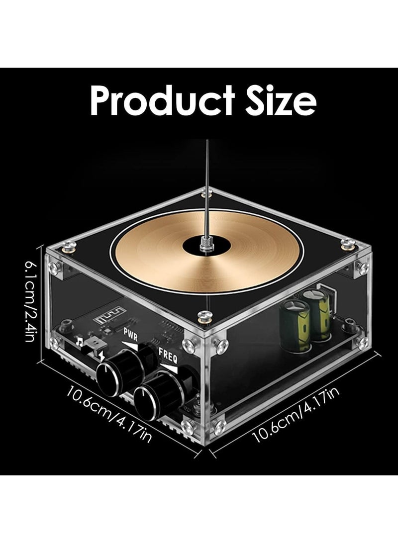 SYOSI - Musical Tesla Coil Kit, Solid State Music Tesla Coil, Touchable Artificial Lightning Spark Gap Arc Generator Multifunctional Desktop Toy Science Teaching Experiment Model for Birthday Gift - Image 1